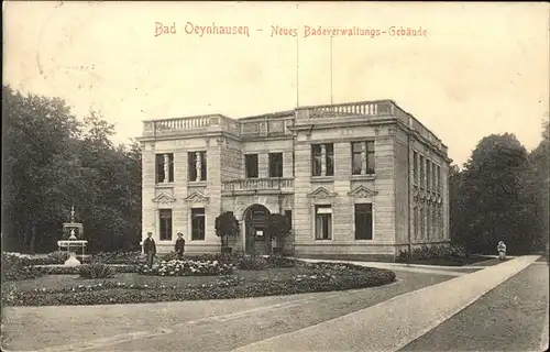 Bad Oeynhausen Badeverwaltungs Gebaeude Kat. Bad Oeynhausen