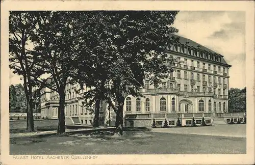 Aachen Palasthotel Aachener Quellenhof Kat. Aachen