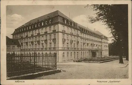 Aachen Palasthotel Quellenhof Kat. Aachen