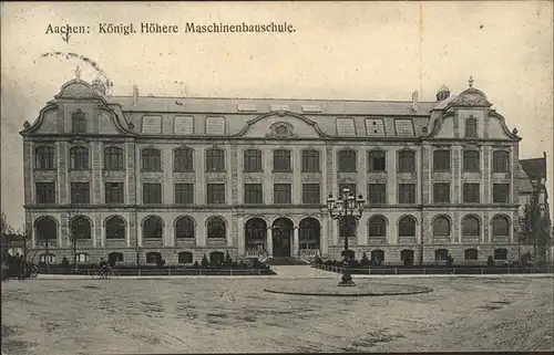 Aachen Kgl Hoehere Maschinenbauschule Kat. Aachen