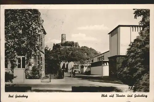 Bad Godesberg Theater mit Godesburg Kat. Bonn