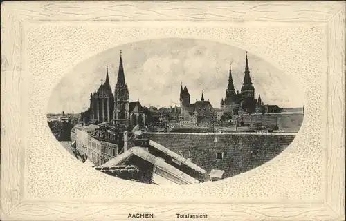 Aachen Totalansicht Kat. Aachen