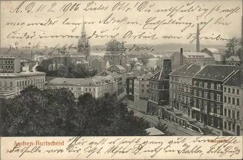 Burtscheid Aachen Stadtansicht Kat. Aachen