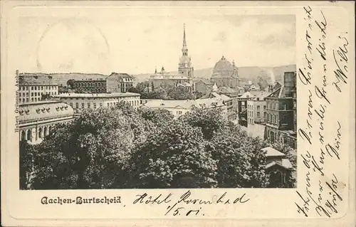 Burtscheid Aachen Stadtblick Kat. Aachen