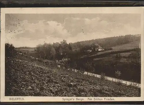 Bielefeld Spiegels Berge Am Stillen Frieden Kat. Bielefeld