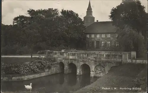 Hamm Westfalen Nordring Bruecke Kat. Hamm