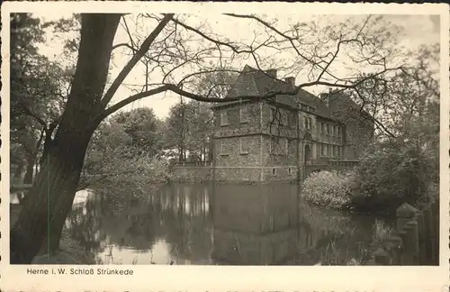 Herne Westfalen Schloss Struenkede / Herne /Herne Stadtkreis