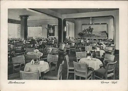 Dortmund Corso Cafe Gastraum Kat. Dortmund