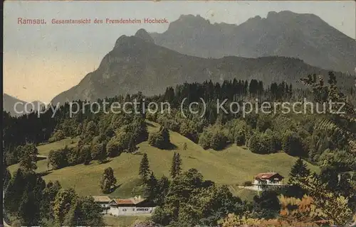 Ramsau Berchtesgaden Fremdenheim Hocheck Kat. Ramsau b.Berchtesgaden
