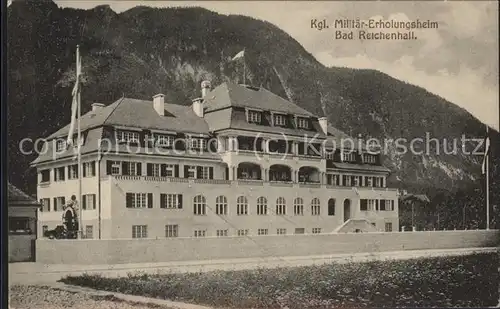 Bad Reichenhall Militaer Erholungsheim Kat. Bad Reichenhall