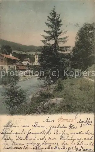 Ramsau Berchtesgaden  Kat. Ramsau b.Berchtesgaden