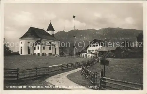 Berchtesgaden Ettenberg Schlafende Kaiserin Kat. Berchtesgaden
