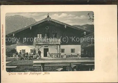 Bad Reichenhall Padinger Alm Kat. Bad Reichenhall