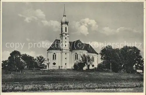 Vilgertshofen Wallfahrtskirche Kat. Vilgertshofen