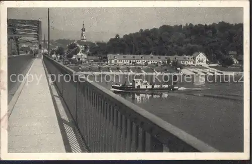 Deggendorf Donau Donaubruecke / Deggendorf /Deggendorf LKR