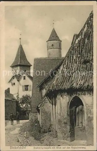 Dinkelsbuehl Dreikoenig Kapelle Kapuzinerweg Kat. Dinkelsbuehl