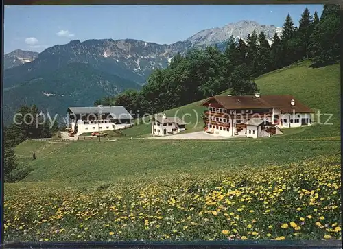 Oberau Berchtesgaden Pension Madllehn Kat. Berchtesgaden