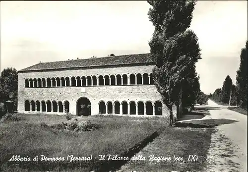 Ferrara Abbazia di Pomposa Palazzo della Ragione Kat. Ferrara