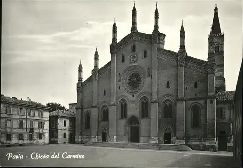 Pavia Chiesa del Carmine Kat. Pavia
