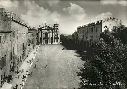 Mantova Piazza Sordello Kat. Mantova