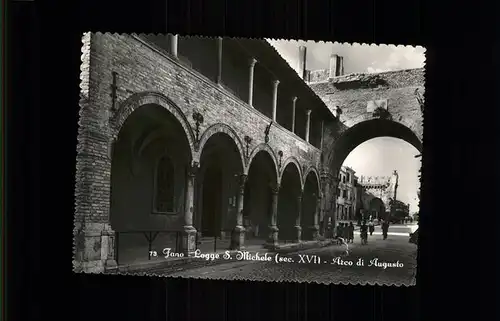 Rapallo Liguria Logge San Michele Arco di Augusto Kat. Rapallo