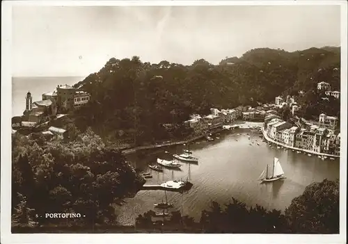 Portofino Liguria Panorama Kat. Portofino