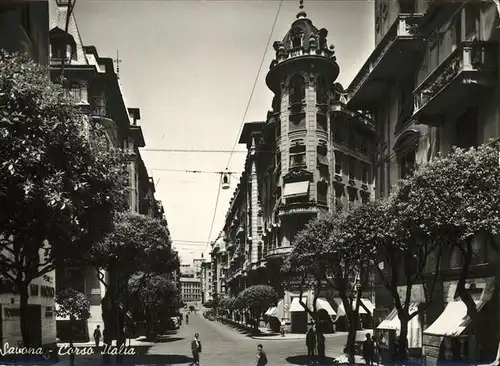 Savona Liguria Corso Italia Kat. Savona