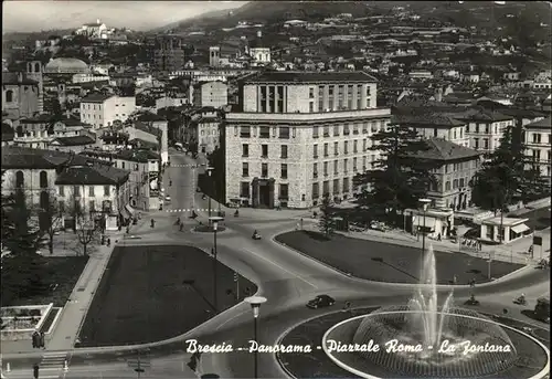 Brescia Piazza Roma La Fontana Kat. Brescia