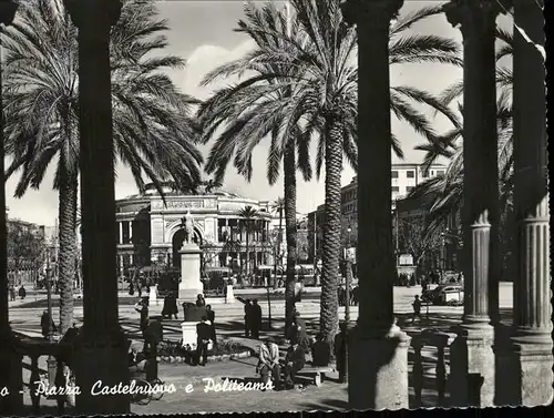 Palermo Sicilia Piazza Castelnuovo e Politeama Kat. Palermo