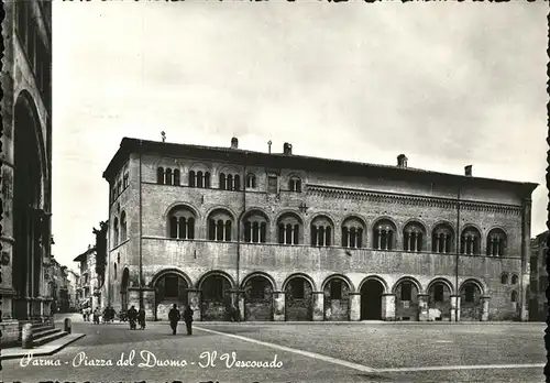 Parma Emilia Romagna Piazza del Duomo Il Vescovado Kat. Parma