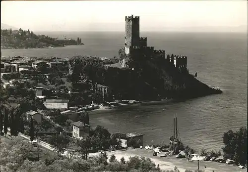 Malcesine Lago di Garda Panorama Castel Kat. Malcesine