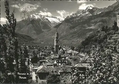 Merano Suedtirol Panorama Kat. Merano