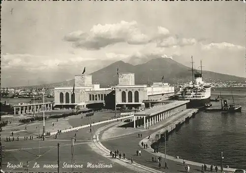 Napoli Neapel La nouva Stazione Marittima Kat. Napoli