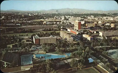 Mexico City Vista aerea de la Ciudad Universitaria Kat. Mexico