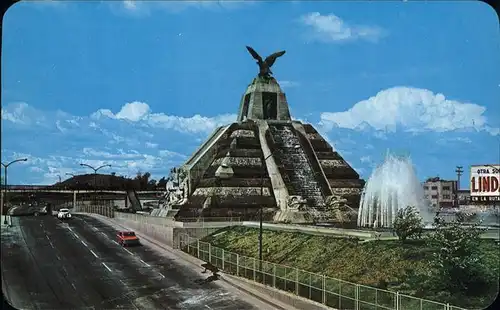 Mexico City Monumento a la Raza Kat. Mexico