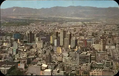 Mexico City Vista panoramica desde la Torre Latinoamericana Kat. Mexico