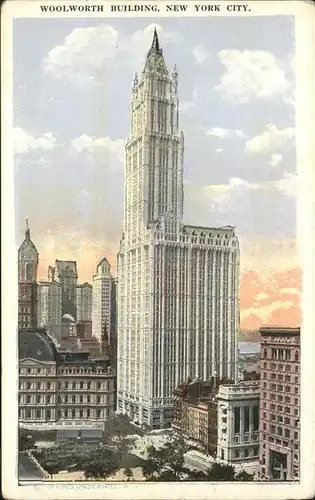 New York City Woolworth Building / New York /