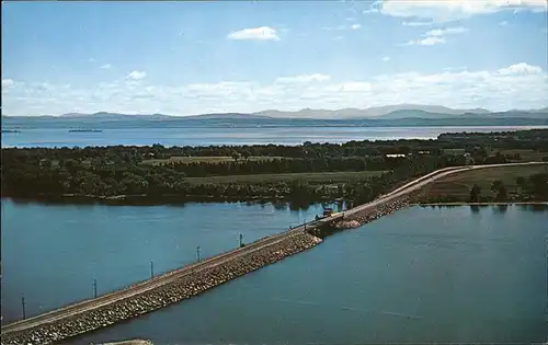 South Hero Bridge on U.S. 2 North Hero Lake Champlain Green Mountains / South Hero /