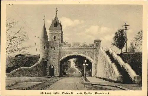 Quebec Portes St. Louis Kat. Quebec