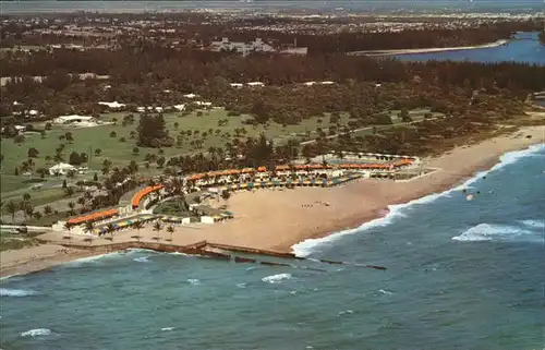 Boca Raton Hotel and Club Cabana Club Beach aerial view Kat. Boca Raton