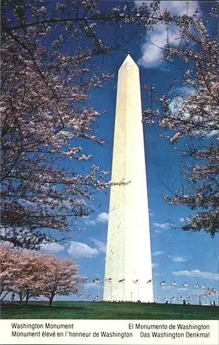 Washington DC Washington Monument Kat. Washington