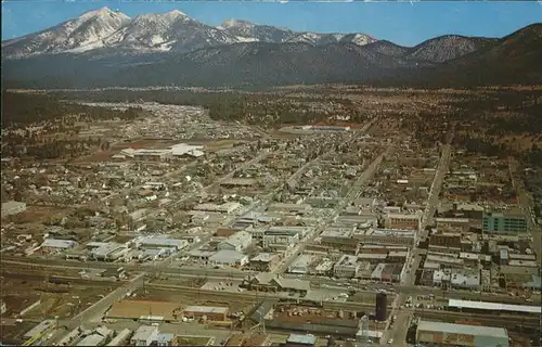 Flagstaff Arizona Panorama aerial view Kat. Flagstaff