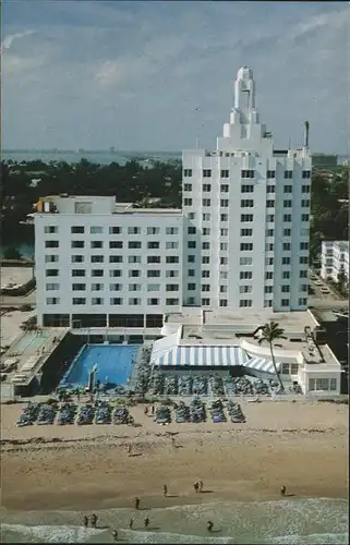 Miami Beach Versailles Hotel aerial view Kat. Miami Beach