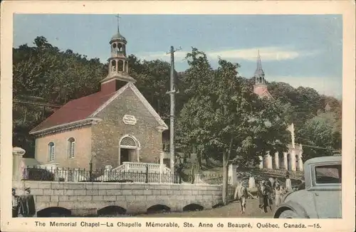 Quebec Memorial Chapel Ste. Anne de Beaupre Kat. Quebec