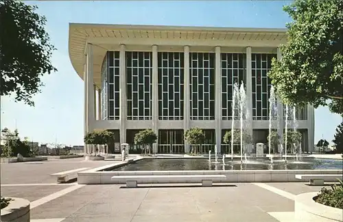 Los Angeles California Music Center Fountain Kat. Los Angeles