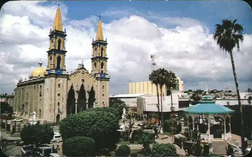 Mazatlan Catedral y Kiosco Kat. Mazatlan