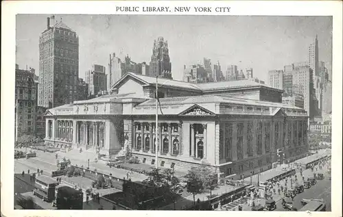 New York City Public Library Fifth Avenue / New York /