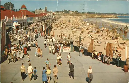 Santa Cruz California Boardwalk Beach Kat. Santa Cruz