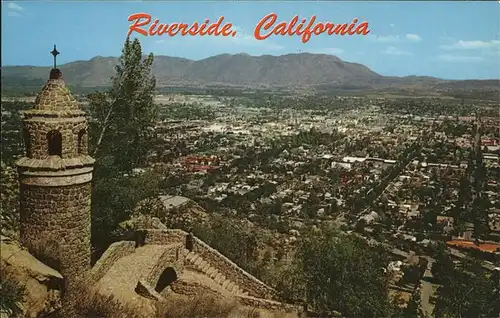 Riverside California View from the summit of Mount Rubidoux Kat. Riverside