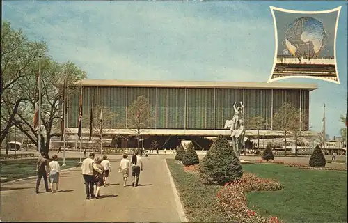 New York City World's Fair 1964 - 1965 United States Pavilion Unisphere / New York /